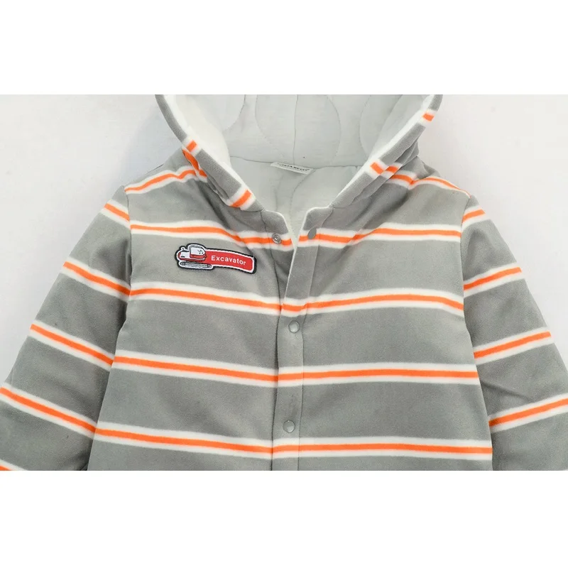 Baby Romper Toddler Newborn Boys Cotton Long Sleeve Spring Winter Clothes Hooded Warm Kigurumi Outwear Outfits 6-24 Months |