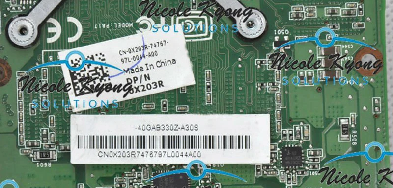 Рабочая Видеокарта GTX 280M 1GB P/N: X203R X648M VGA для Dell Alienware M15x M17x R1 clevo d900f W86cu W860cu W860tu