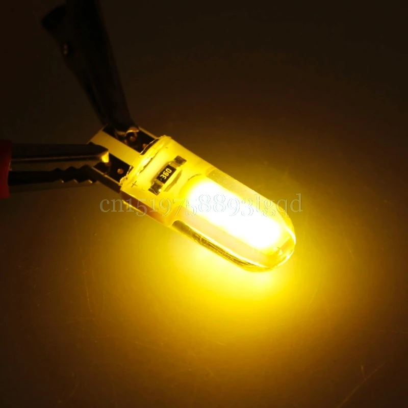 Теплый белый T10 194 168 W5W 20 SMD кремнезема супер яркий Автомобильный светодиодный светильник лампа