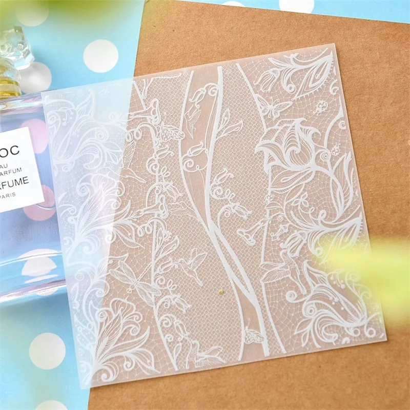 ZFPARTY 6 шт./компл. элегантные бумажные наклейки Vellum для DIY Scapbooking Card Making Planner Craft | Дом