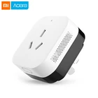 2018 Xiaomi Gateway 3 Aqara система кондиционирования воздуха спутниковый шлюз функция обнаружения освещения работает с Mi комплекты для умного дома