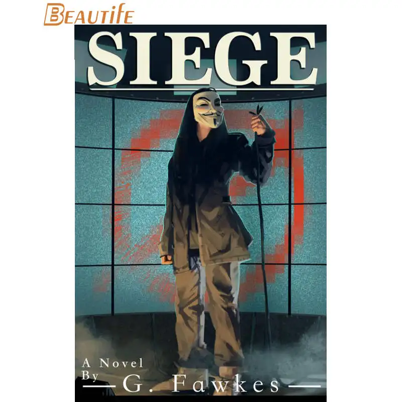 Пользовательские V for Vendetta плакат ткань Шелковый украшения дома настенный
