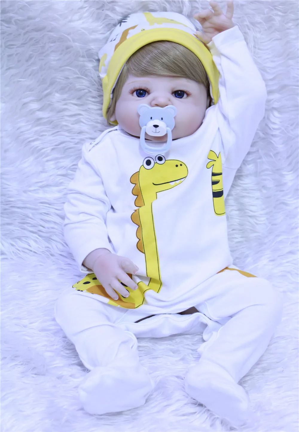 Силиконовая кукла Bebes reborn NPK для мальчиков и девочек реалистичные игрушки