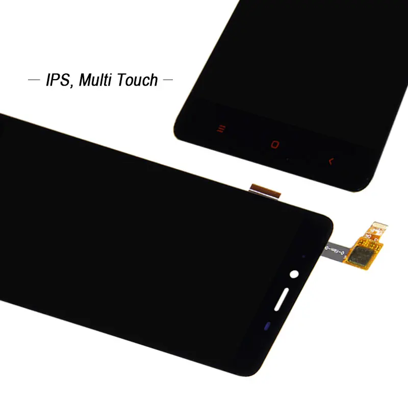 ЖК-дисплей 5 дюйма для Xiaomi Redmi Note 2 с сенсорным экраном в сборе запасная часть Hongmi |
