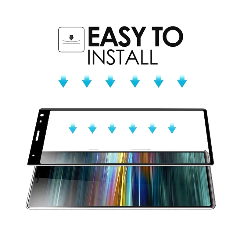 3D изогнутое стекло для sony xperia 10 plus закаленное стекло для sony xperia l3 xa2 ultra soni 10 plus xa2utral защитная пленка