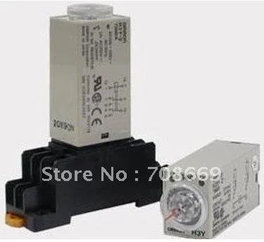 AC 110V H3Y-2 таймер задержки Реле времени 0-30 секунд 110VAC и база | Обустройство дома