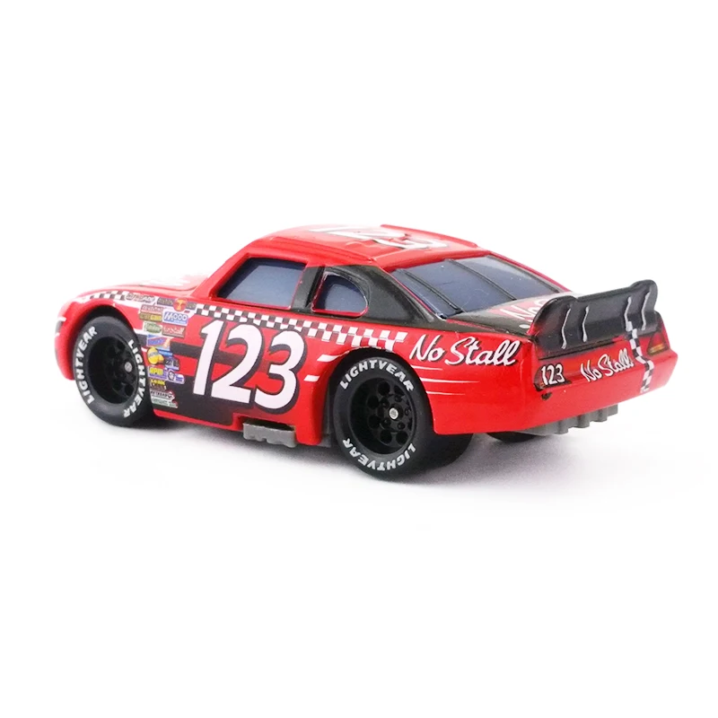 Disney Pixar Cars No.123 без лапа металл литье под давлением игрушечный автомобиль 1:55