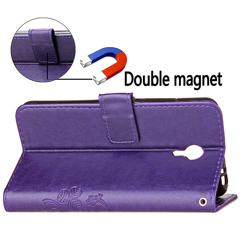 Cover Mobile Phone Case For Acer Liquid Z6 Plus 5.5&quot Flip PU Leather Shell Diamond Protection Holster Wallet Card Slot Bag Strap |