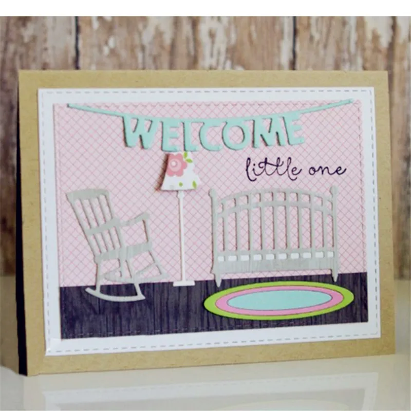 Набор металлических трафаретов для скрапбукинга сделай сам | Дом и сад