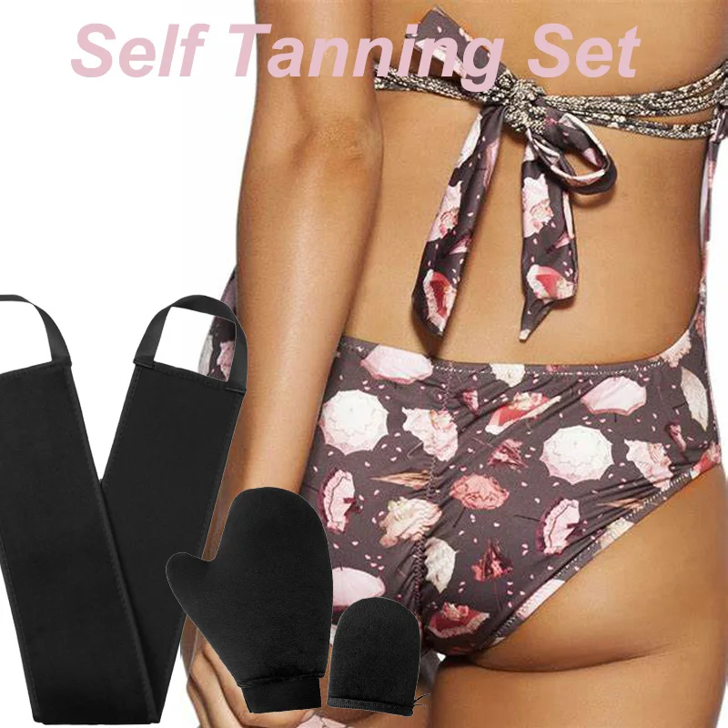 Самозагар лосьон спина аппликатор лента идеально подходит для загара лосьоны