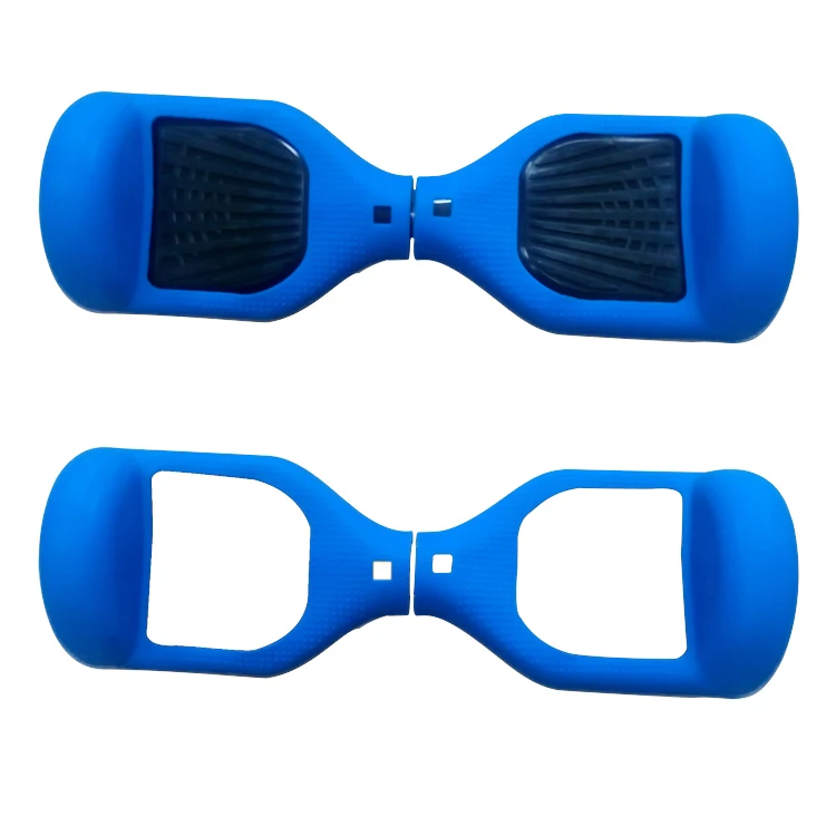 Крутая ступенчатая Резина Hoverboard силиконовый чехол/защита/оболочка педаль/полый полный/половина для ХОВЕРБОРДА силиконовый чехол для 6 дюймов