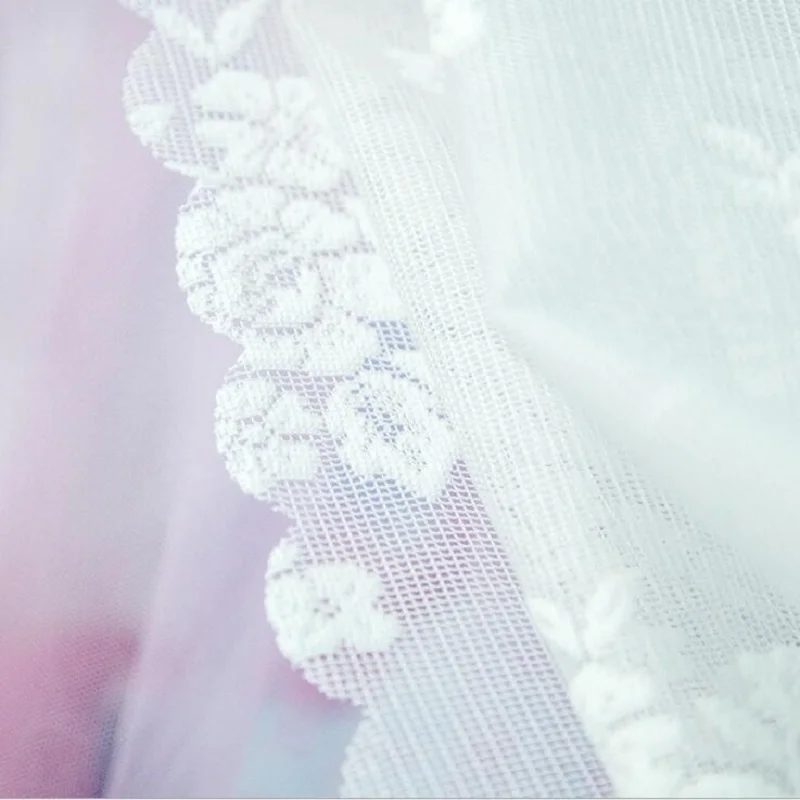 Роскошный дворец принцесса москитная сетка двойная кружевная Кровать Навес