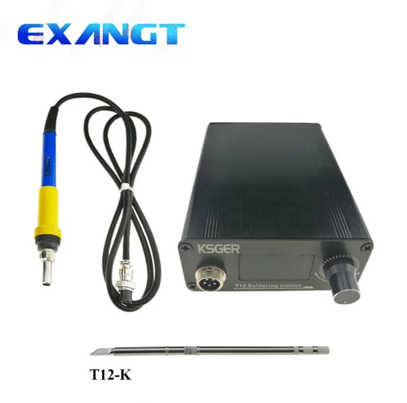 KSGER T12 паяльная станция мини STM32 OLED V2.01 DIY наборы FX9501 электрические инструменты