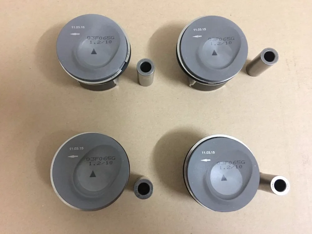 Поршень 03F107065A 03F107065F 03F107065G для Audi VW 1 2 Tsi CBZA CBZB|Клапаны и детали| |