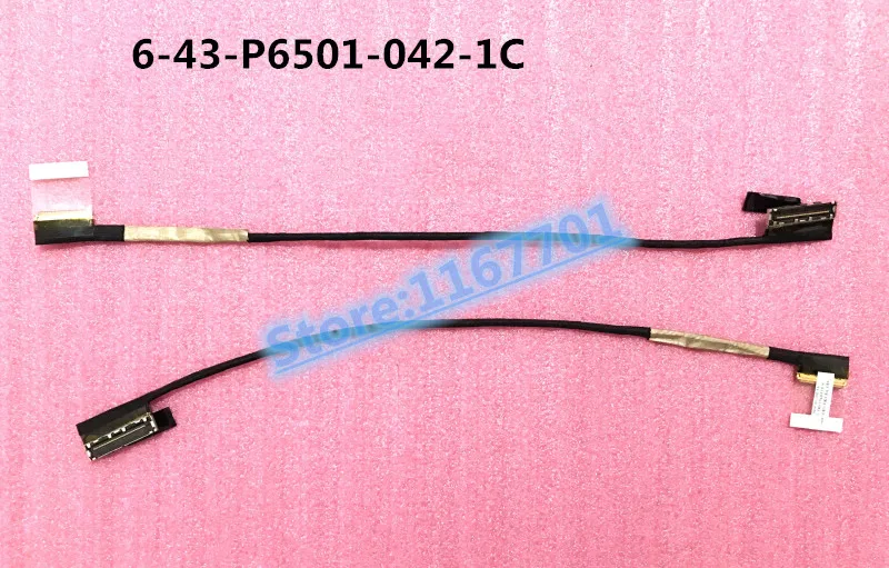 Ноутбук/ноутбук LCD/LED/LVDS кабель для Terrans Force T5 NP655 Clevo P650 P650RS P65XRP6 6-43-P6501-042-1C EDP AUO BOE |