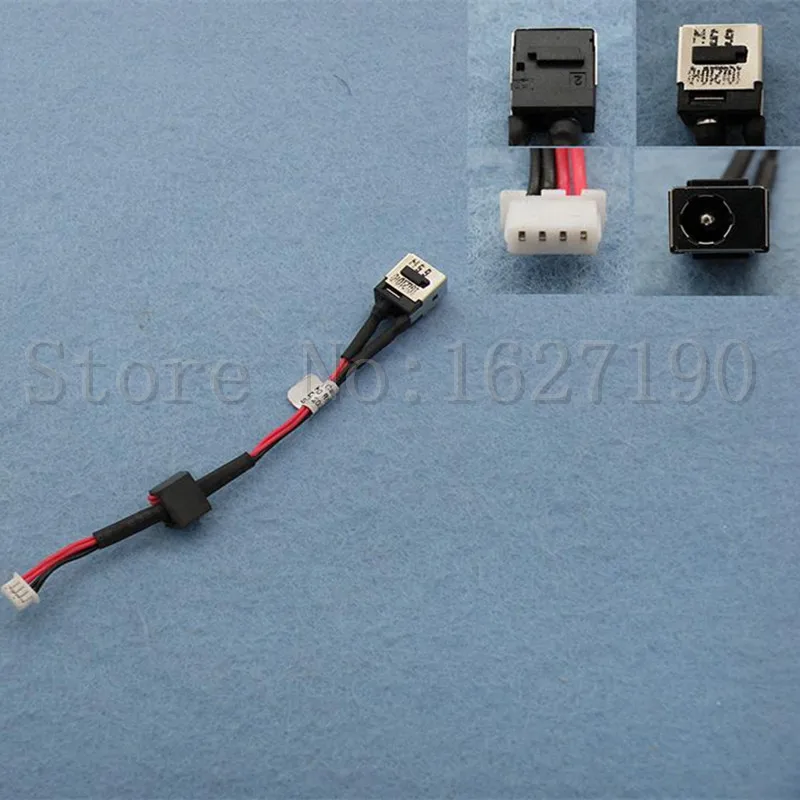 5 шт. новые PJ088 1 65 мм DC Jack кабель постоянного тока для DELL Mini 9(910) 10(1010)(с кабелем)