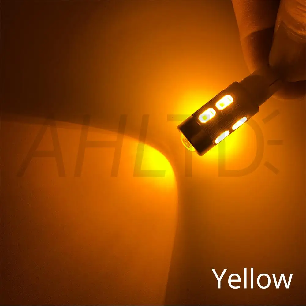 2X W5W T10 10SMD 5730 6000 К Авто купол дверная карта светильник s 194 на танкетке 12V автомобильный светодиодный проектор однотонные Поворотная сигнальная лампа габаритного светильник