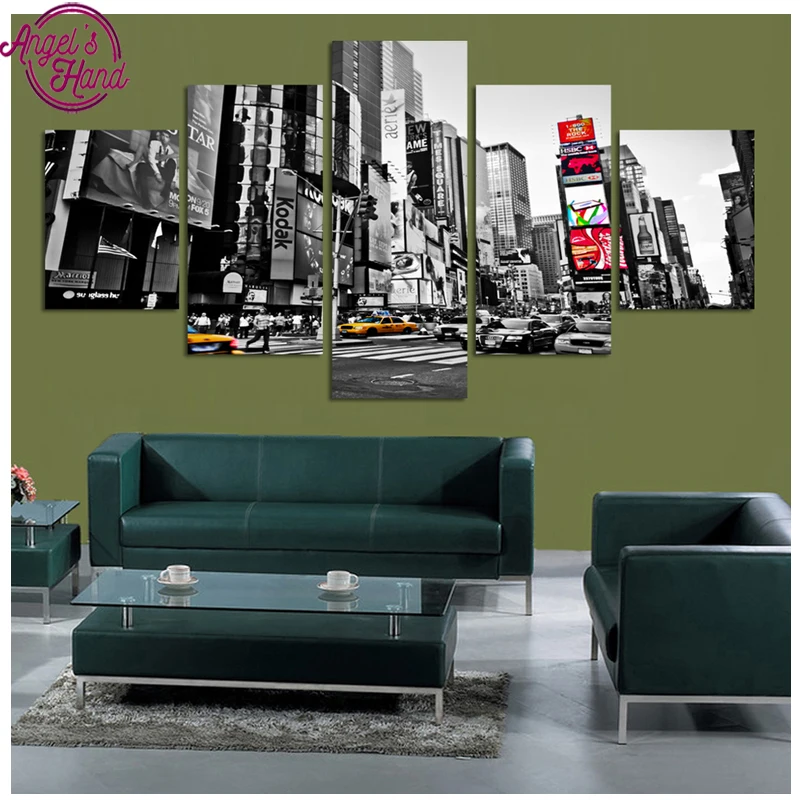 

5 шт., Набор для вышивки крестиком из холста