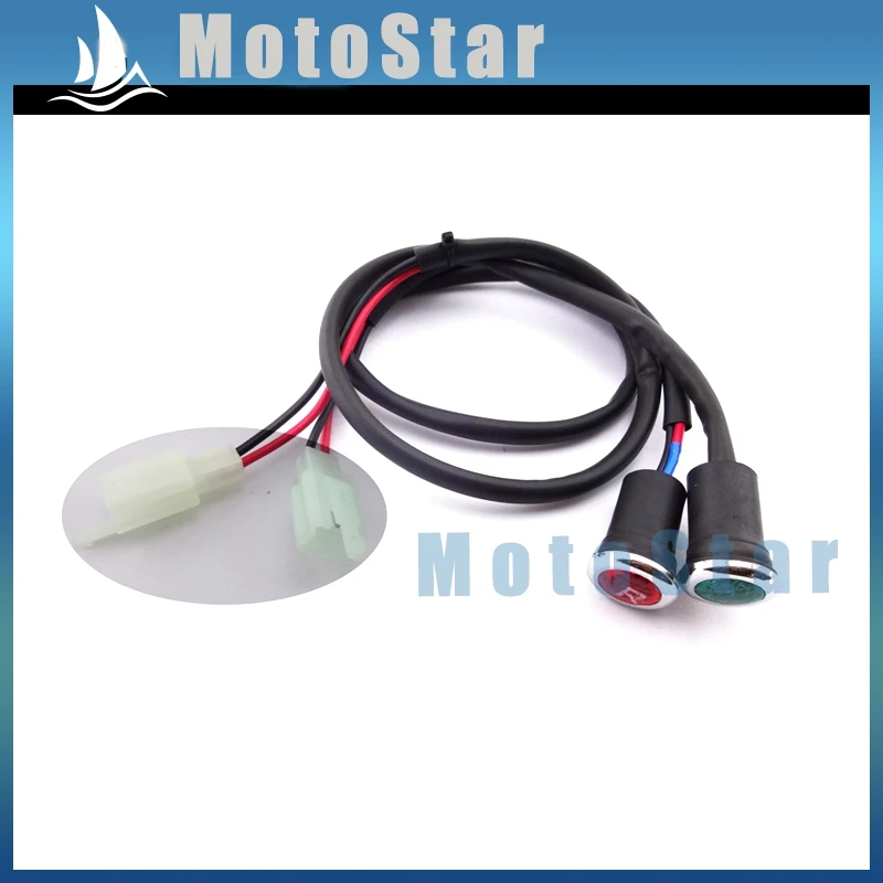 Нейтральный световой индикатор Заднего Хода ATV для двигателя 50cc 70cc 90cc 110cc 125cc 150cc