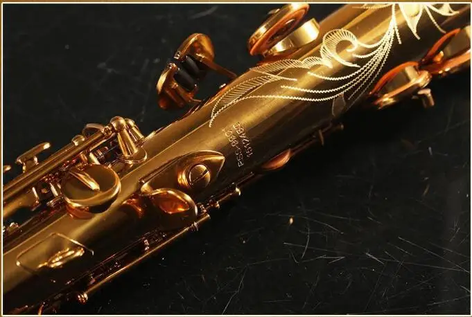 Профессиональный класс Франция Rollinsax RSS-9901 Сплит прямой Саксофон сопрано Sax шаг B Plus G ключ латунь музыкальный рупор