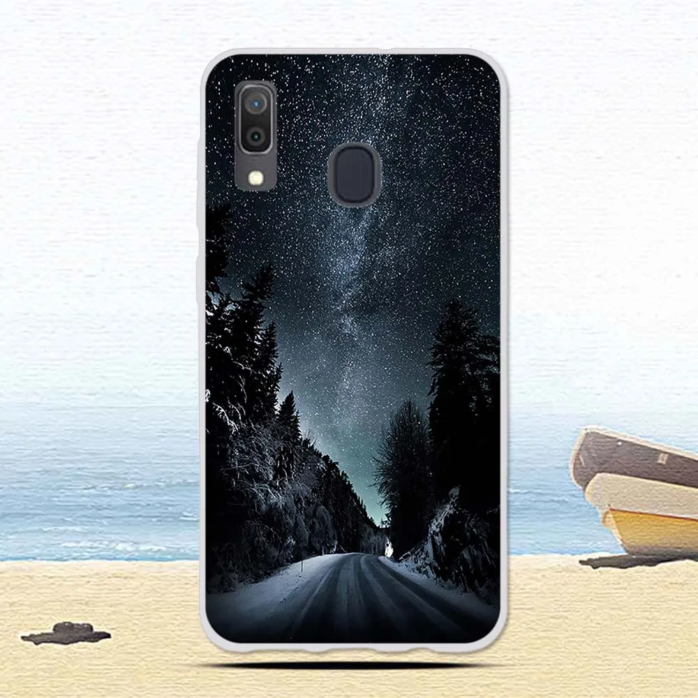 Роскошный чехол из ТПУ для samsung Galaxy A20 A30, мягкий силиконовый чехол с рисунком для samsung A 20 30, чехол s, чехлы для телефонов - Color: 36