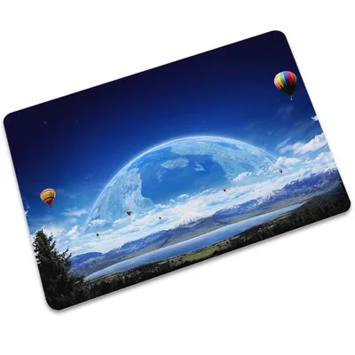 Новый черный звездное небо коврики Забавный знак домашние декоративные для