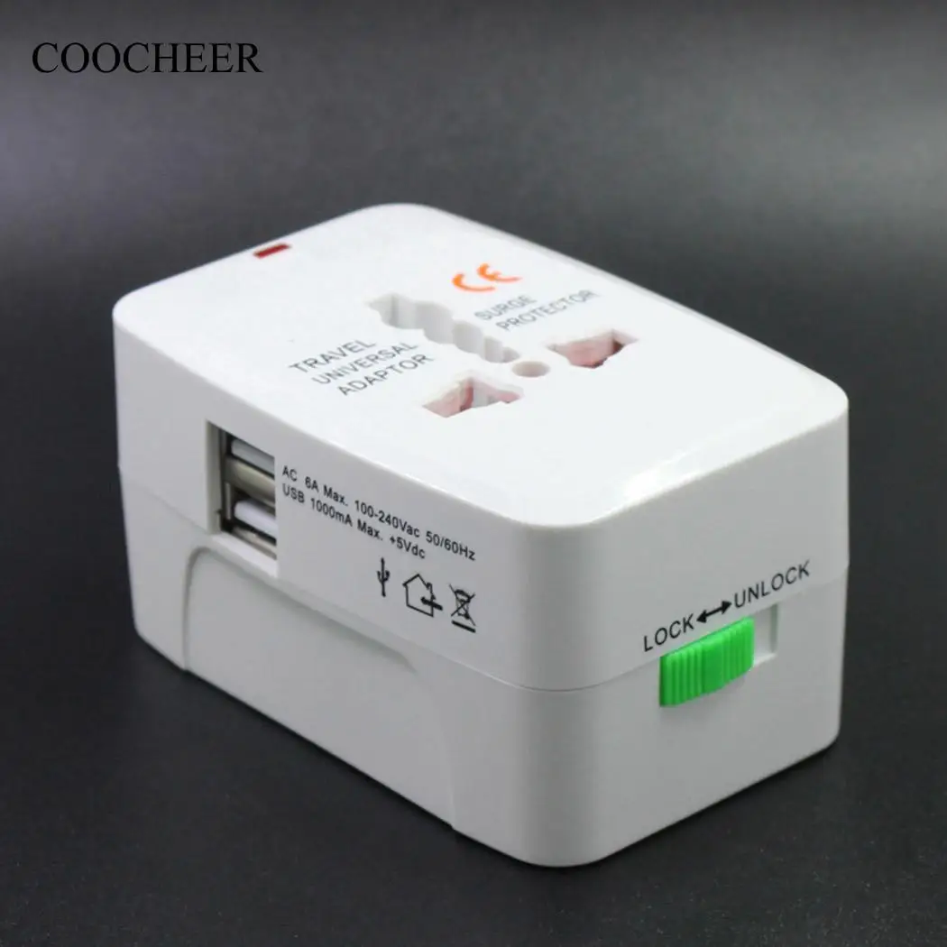 Общие во всем мире все в одном Универсальный Мощность конвертер Уолл Зарядное
