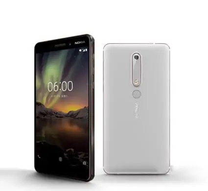 Nokia 6 2nd 4 Гб ОЗУ 32 ГБ/64 Гб ПЗУ мобильный телефон 4G LTE 5," Восьмиядерный Snapdragon 630 16 Мп 8 МП Двойная камера Android смартфон