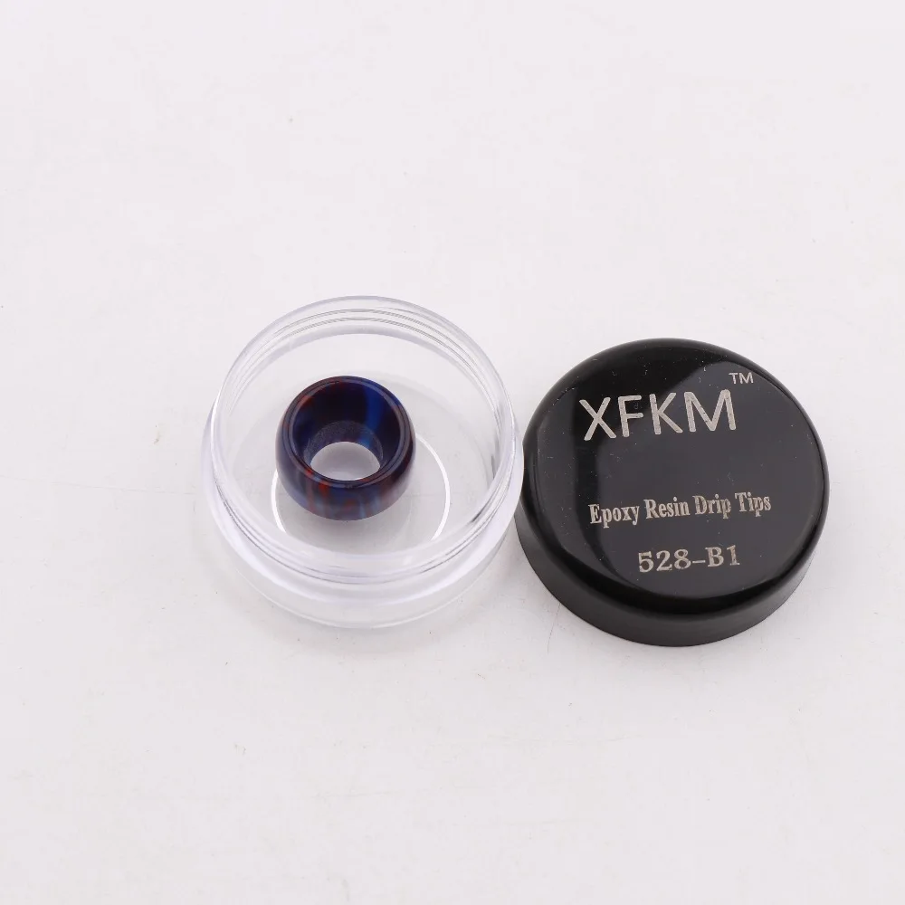 Xfkm Смола 810 капельный наконечник змея смола для RDA распылитель широкий диаметр