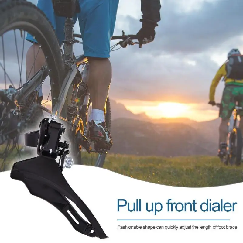 31.8mm Mountain Bike Front Derailleur Pull-Down / Pull-Up 42T-48T 6S 7S 8S Front Derailleur Bicycle Parts