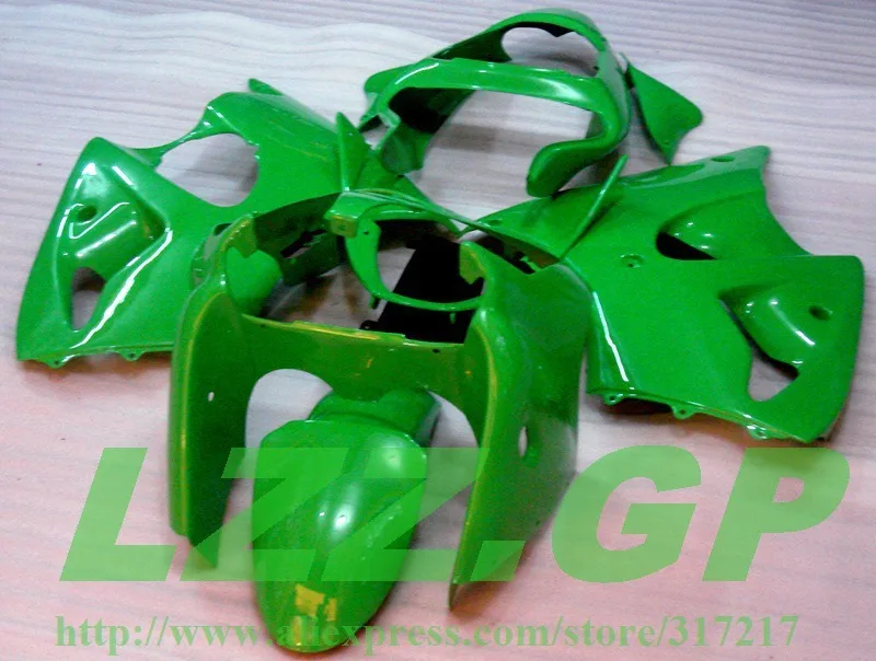 

green fairing kit For KAWASAKI NINJA ZX 6R 636 00 01 02 ZX-6R 00-02 ZX6R 2000 2002 ZX 6R 00 01 02 fairings x2w56