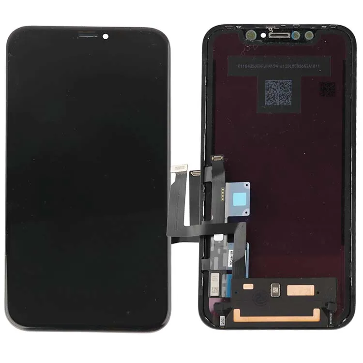 2 шт AAA+++ TIANMA lcd для iphone XR lcd дигитайзер сборка закаленное стекло 2 шт