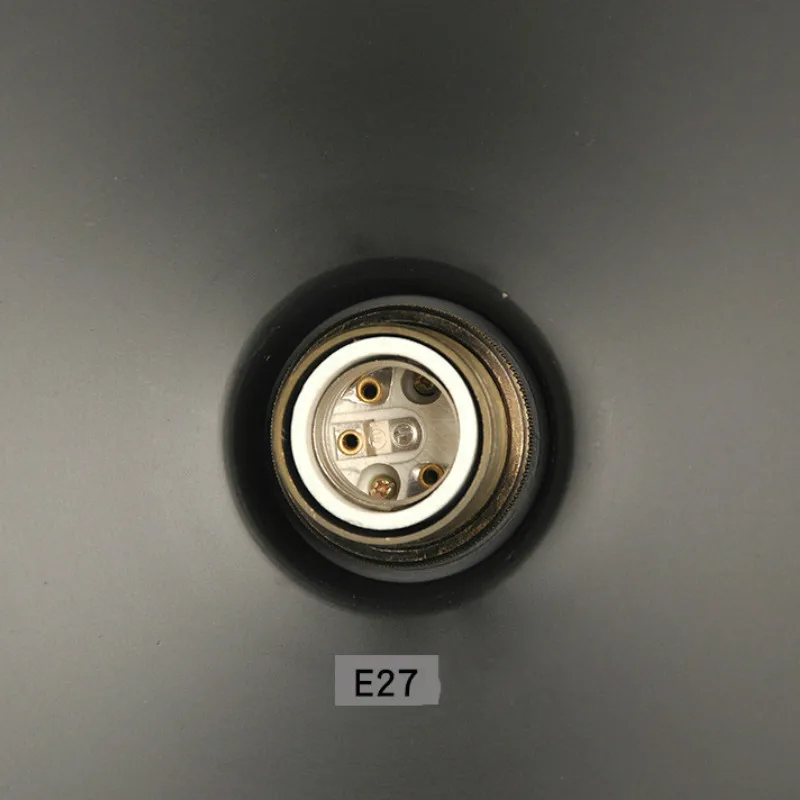 

Black vintage industrial pendant light nordic retro loft iron screen lights metal dining room Countryside pendant lamp mx4291118