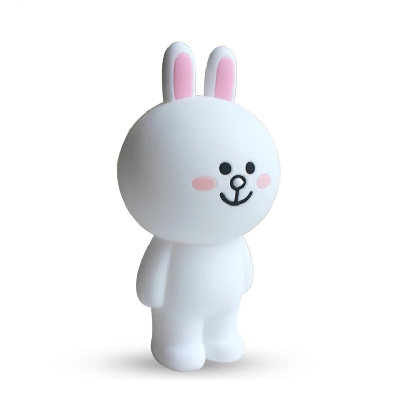 Креативный милый силиконовый пенал для карандашей kawaii канцелярские принадлежности мультяшный детский пенал коричневый Медведь Кролик коала фигурки