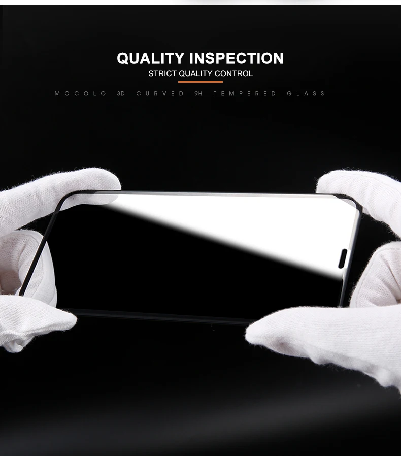 Mocolo 3D изогнутое премиум стекло для iPhone XS MAX Закаленное стекло пленка полное покрытие Защита экрана для iPhone XR полный клей для XS
