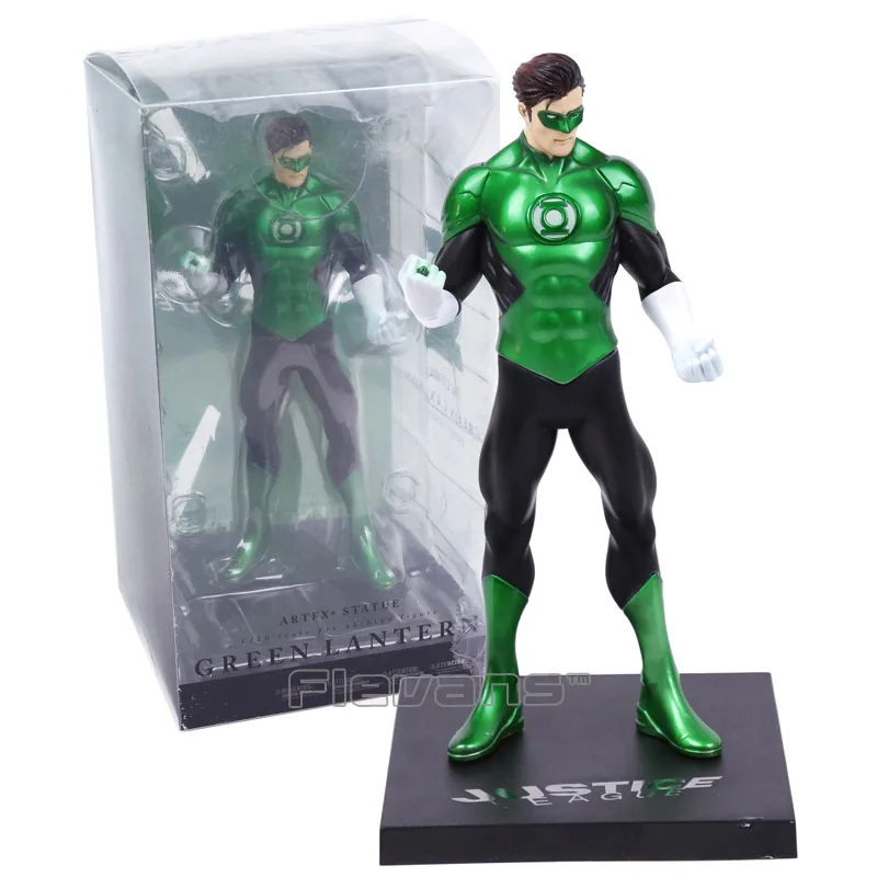 Green Lantern ARTFX+ Статуя Зеленый Фонарь 1/10 Масштаб ПВХ фигурка Коллекционная модель игрушки - Цвет: Green Lantern