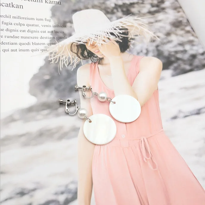 Женские серьги с имитацией жемчуга клипсы для вечеринки подарок|Серьги-клипсы| |