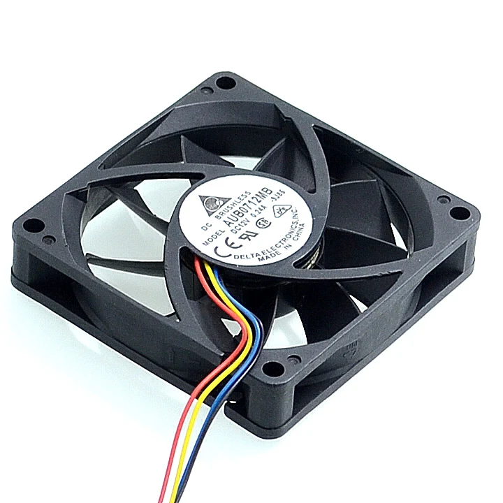 2 шт. AUB0712MB 7015 12V 0.24A 7 см 70 мм 4-контактный ШИМ кулер для ЦП Delta 70*70*15 - купить по