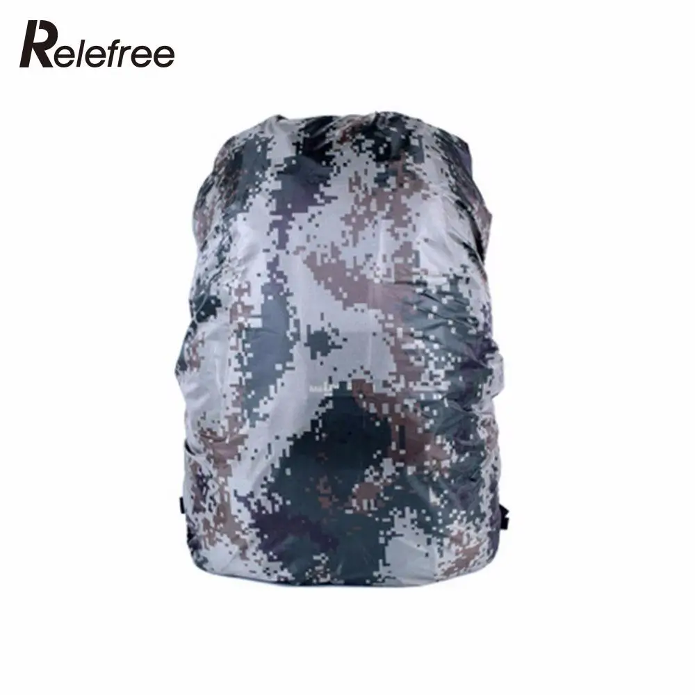 Relefree 25L-40L рюкзак пылезащитный дождевик водонепроницаемый рюкзак сумка Чехлы Камуфляж Нейлоновый Чехол для охоты Кемпинг Туризм Путешествия