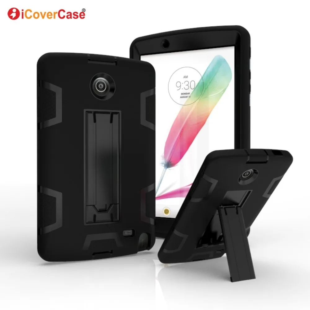 Силиконовый + поликарбонатный полноразмерный защитный чехол для LG G Pad 2 II 8 0 дюйма