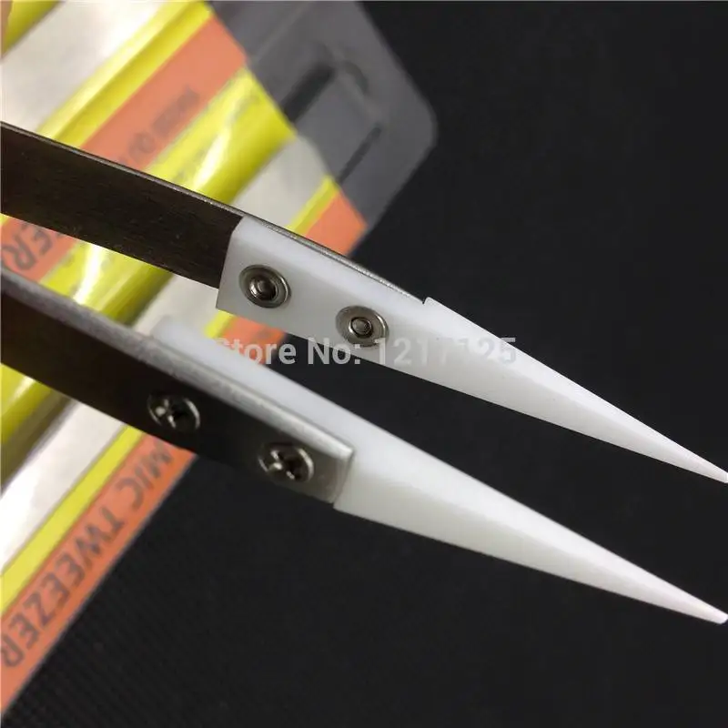 Проекты устранимые инструмент термостойкие Пинцет черный белый щипцы