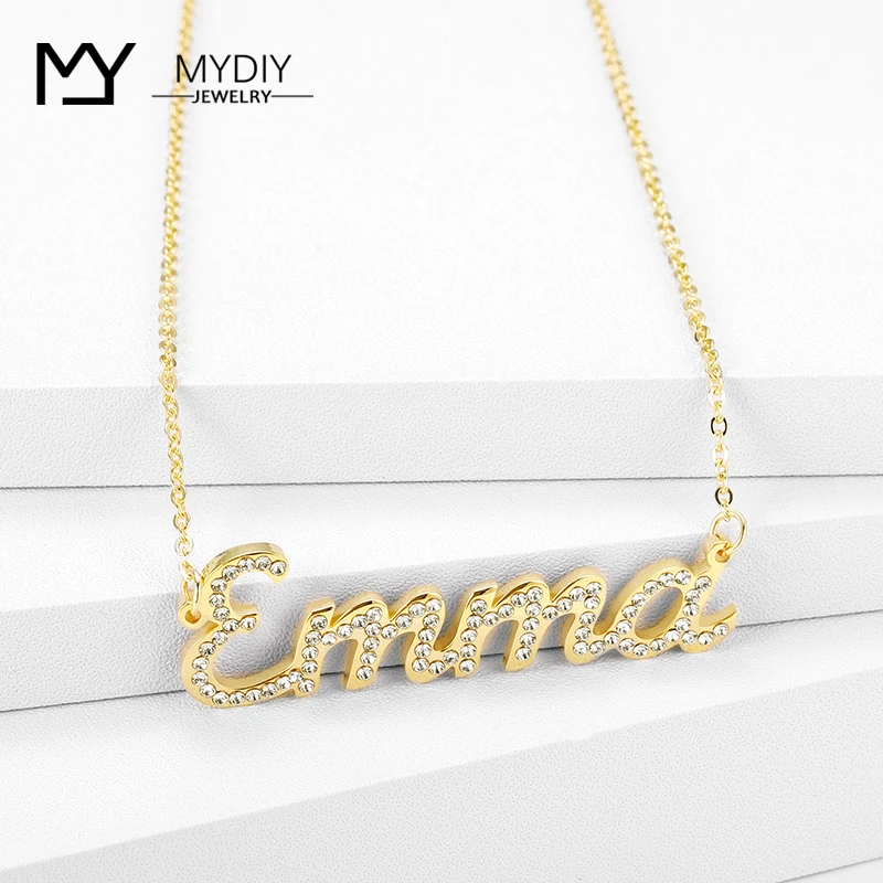 Женское ожерелье из серебра 925 пробы с подвеской кристаллов и циркония