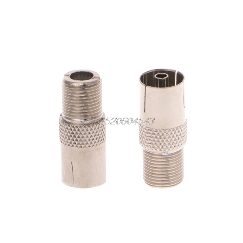 10 шт. F гнездовой разъем к PAL гнезду прямой радиочастотный коаксиальный адаптер type