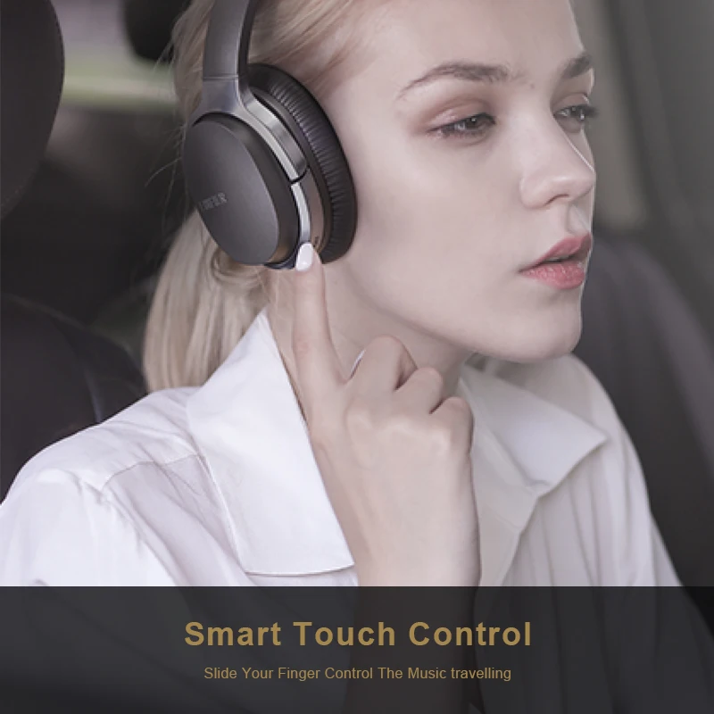 EDIFIER W860NB ANC активные шумоподавляющие bluetooth наушники беспроводные Накладные Bluetooth 4
