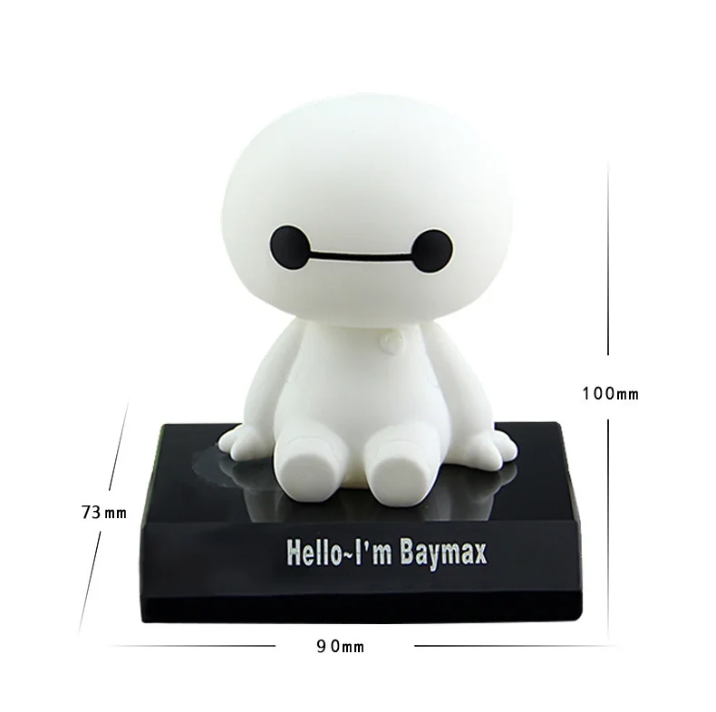 Новинка Большой Герой 6 игрушка бэймакс модель куклы figma 10 см Прекрасный милый автомобиль голова качающаяся голова фигурка подарок