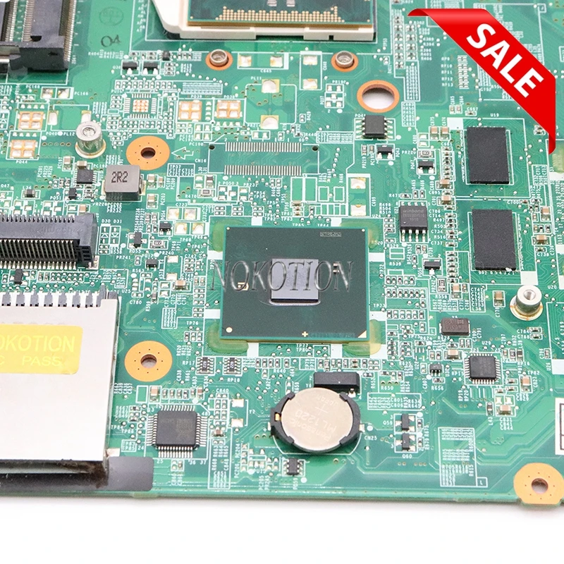 Материнская плата NOKOTION DABL6DMB8F0 A000076400 для ноутбука Toshiba satellite L650 L655 материнская HM55