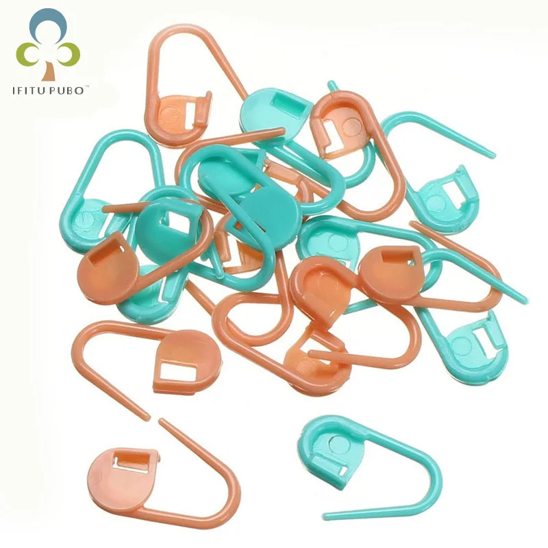 Высокое качество 100 шт./пакет пластиковые маркеры держатель иглы Клип Ремесло 50