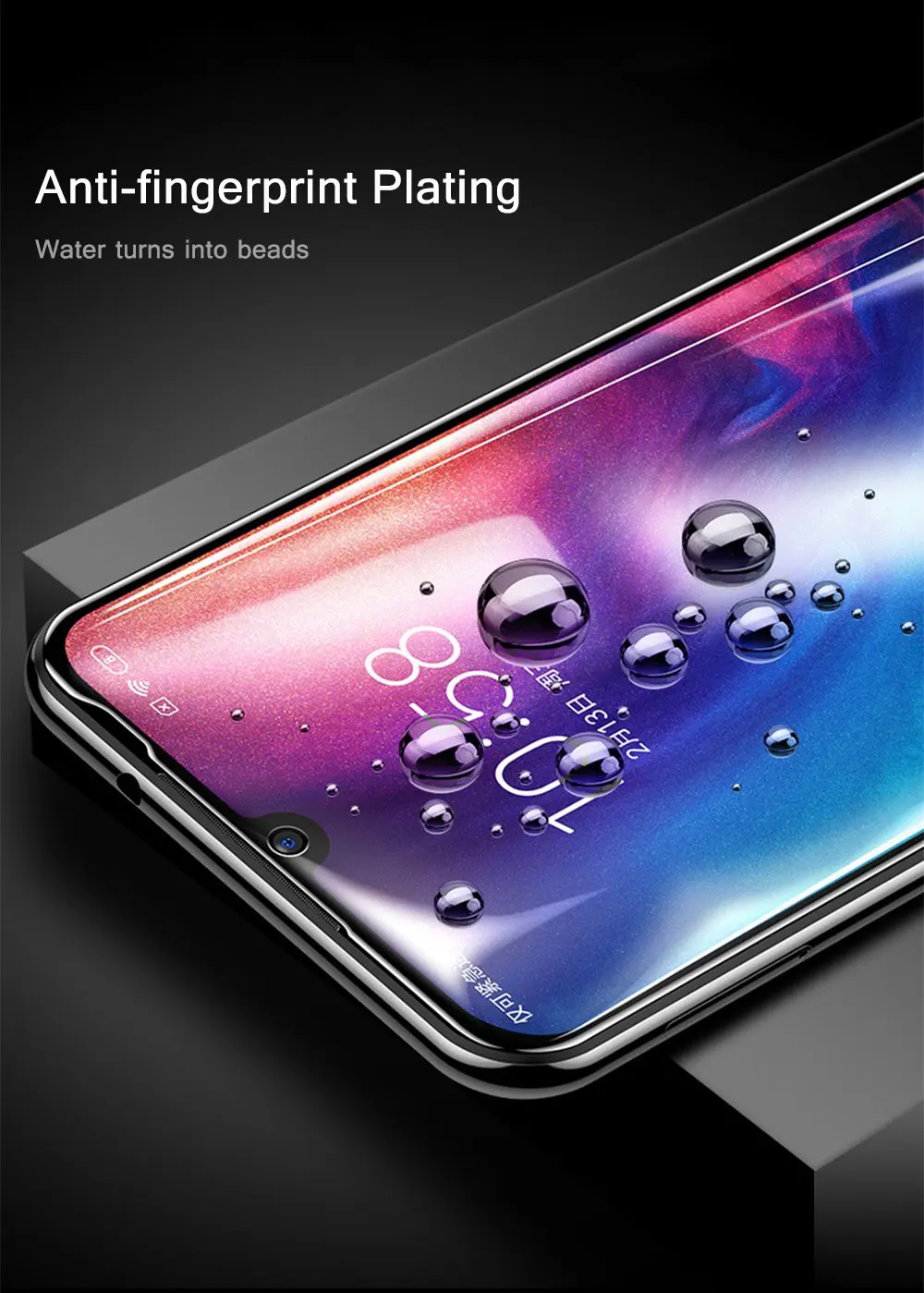 Для Xiaomi Redmi 7, закаленное стекло на весь экран, Защитное стекло для Redmi 7, защита экрана HD, полное покрытие, защитное стекло, пленка