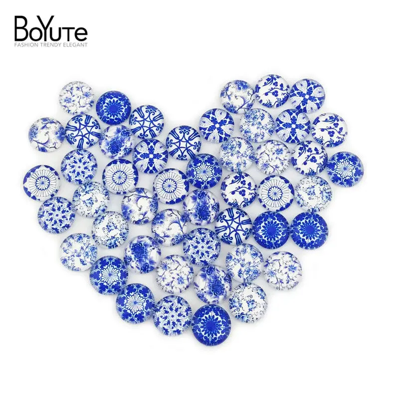 Cabochon 3305 BoYuTe круглый кабошон 12 мм 48 шт микс каваи изображение прозрачное плоское фото стекло кабошон для изготовления ювелирных изделий - Цвет: Cabochon 3305