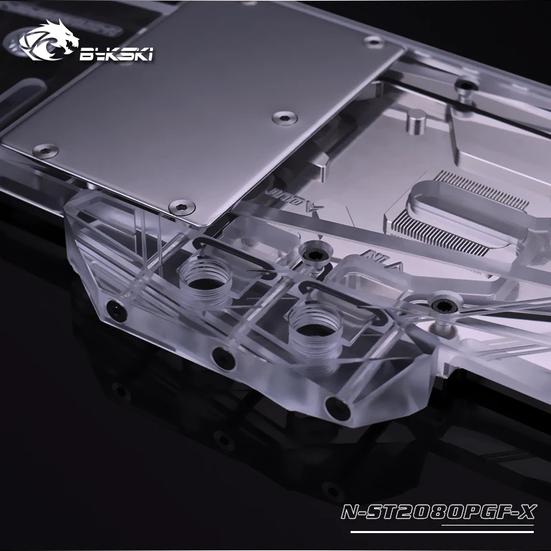 Bykski полное покрытие водоблок для Zotac GeForce RTX 2080 AMP Экстремальный/PGF OC/медный